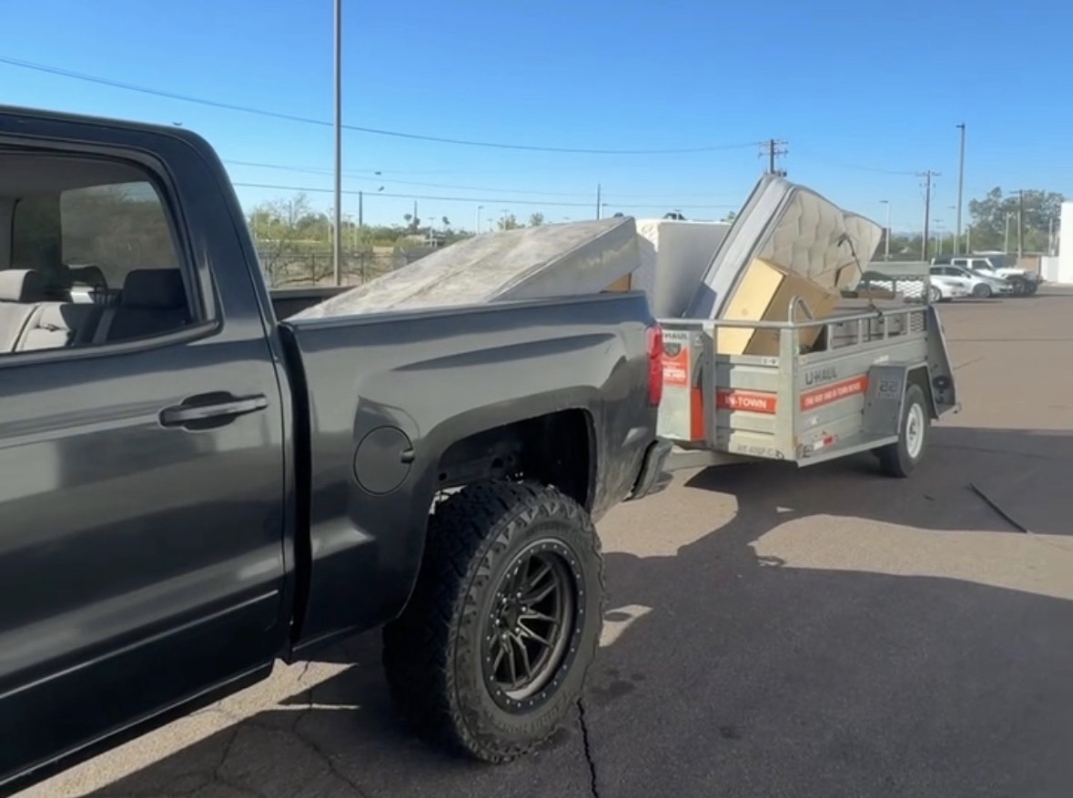 Construction debris removal